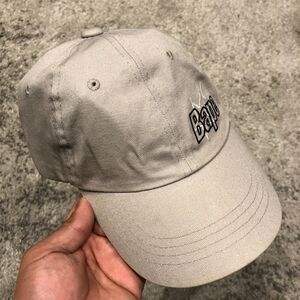 2022 Bape A Bathing Ape Light Gray Cotton Baseball Cap Hat H1